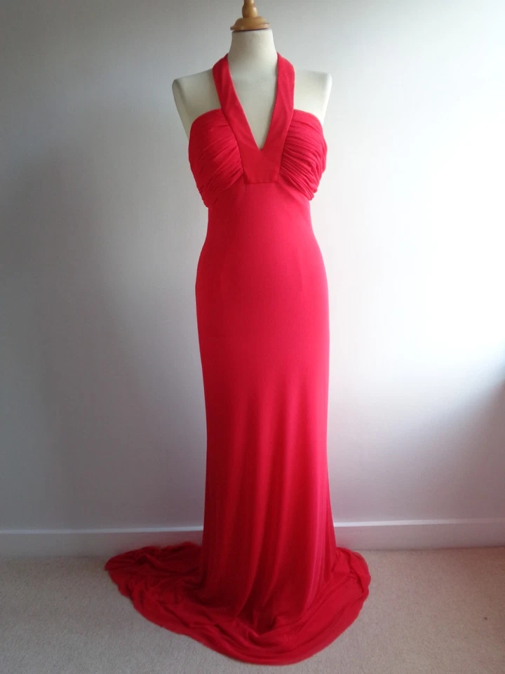 Beyond Division of JOVANI Red Ballgown Prom Dress UK10 Christmas Party Wedding - Image 2 of 4