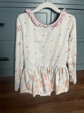 sweet honey girls size 6 youth polka dot floral leotard
