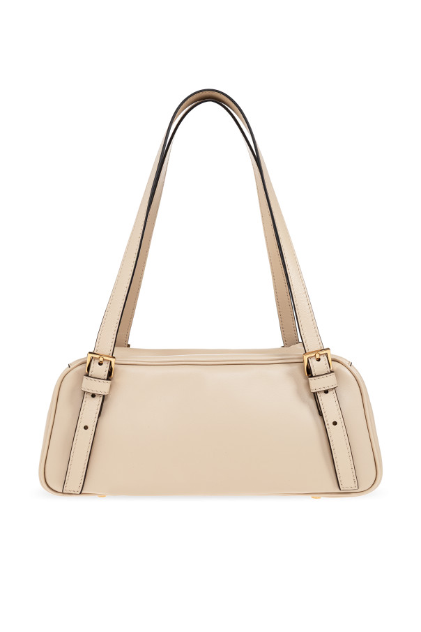 Versace - Women - Handbag `Tag Bowling` - Beige thumbnail 3