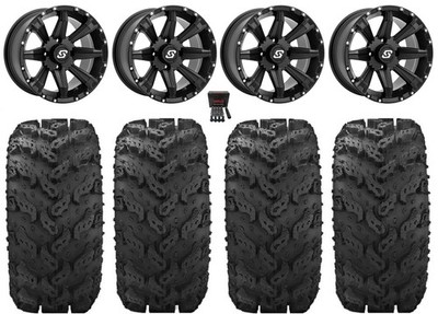 Sedona Sparx 14'' Wheels Black 28'' Reptile Tires Can-Am Renegade Outlander