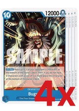 4x Buggy - Reprint - Non Foil OP09-051 One Piece TCG-English