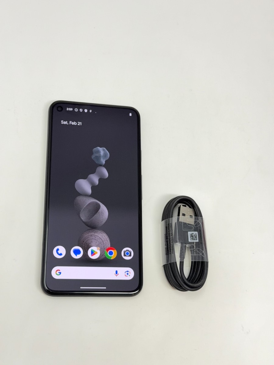 Google Pixel 5 - 128 GB - Just Black (Unlocked) for sale online | eBay