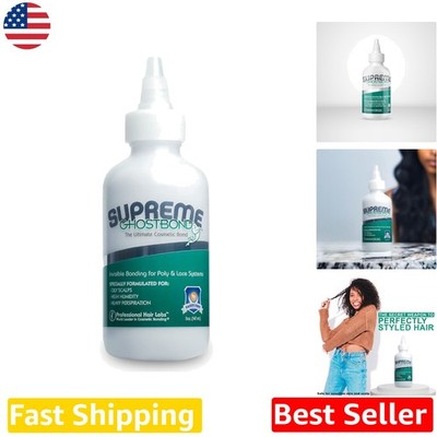 GHOSTBOND Supreme Lace Wig Glue 5oz - Invisible No Shine Adhesive, Strong Hol...