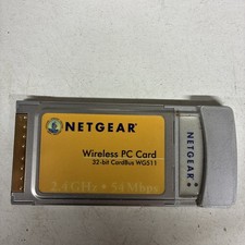 Wireless PC Card Netgear 32 bit CardBus WG511