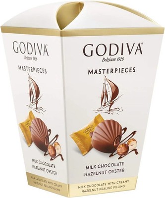Share Godiva Milchschokolade Haselnuss Geschenkbox sortiert 117g