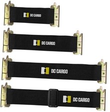 E Track Straps - 4 Pack - Adjustable And Standard Heavy-duty Tie-down 4-pack