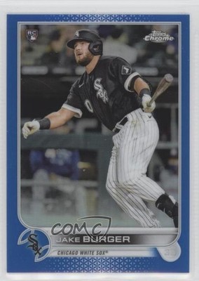 2022 Topps Chrome Blue Refractor 31/150 Jake Burger #29 Rookie RC 13c1