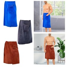 Microfiber Men's Bath Towel Wrap Around Towel for Shower