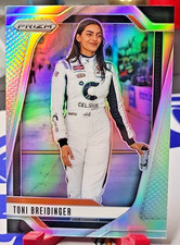 2025 Panini Prizm NASCAR Racing #37 Toni Breidinger Silver Prizm Parallel