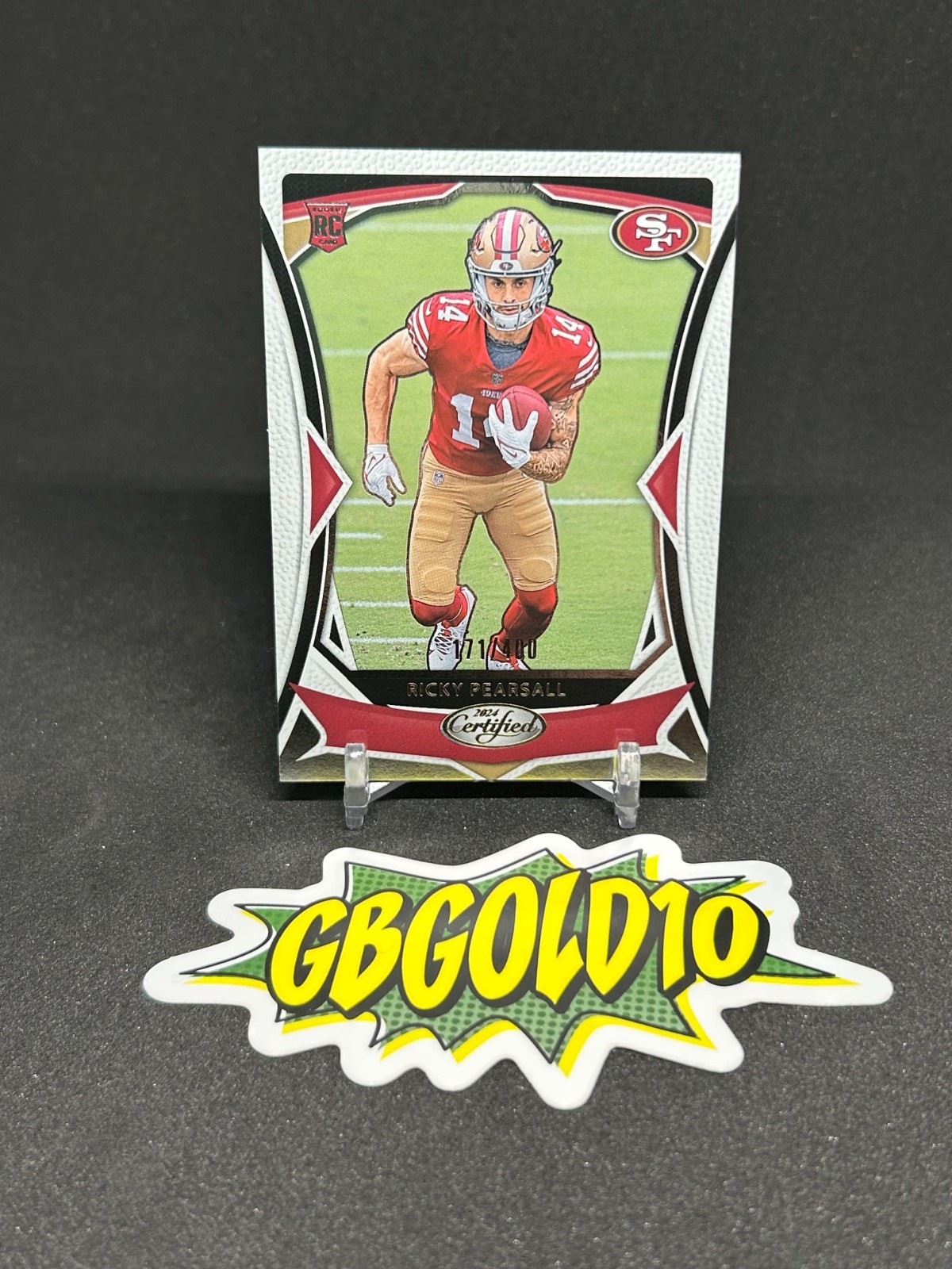 2024 Panini Certified - Rookies Ricky Pearsall #122 /400 (RC)