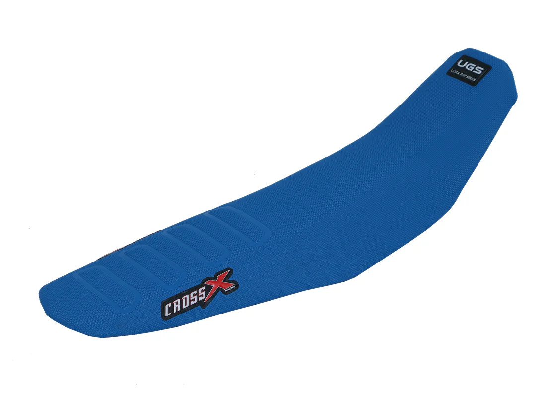 Housse de selle TM MX-EN 125 250 450 530 moto enduro Wave Blue