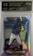 Marketplace image: 2026 Bowman Crystalized Jesus Made #BWC-1 SuperFractor /1 (RC)