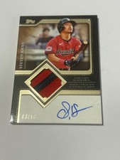 2025 TOPPS FLAGSHIP STEVEN KWAN GUARDIANS AUTOGRAPH PATCH CARD -#03/50