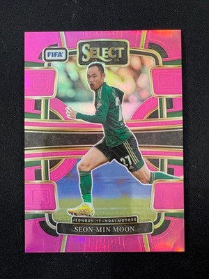 Seon-Min Moon 2023-24 Panini Select EPL Terrace Pink Prizm /75 #63