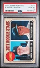 PSA 10 2017 Topps Heritage - Rookie Stars Aaron Judge #214 (RC) Yankees MVP RC