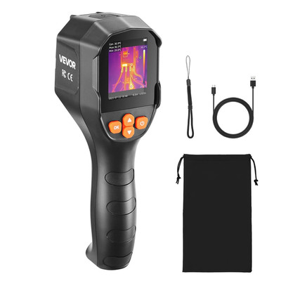 TISR 240x180 Thermal Camera, 2MP Visual, 6 Color Palettes, -4°F to 1022°F