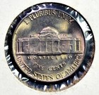 EZ MS! A SPARKLER! 1949 JEFFERSON NICKEL! "SPRING CLEANOUT" 99c Starting Bid — photo 2