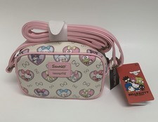 Image of Hello Kitty And Friends 💕 Bestie Hearts Sanrio Loungefly Crossbody Purse NWT