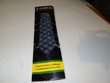 J. GARCIA LIMITED ANNIVERSARY EDITION COLORFUL SILK HAND SEWN NECK TIE USA N.I.P