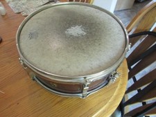 1960s Vintage Ludwig Snare Drum Shell Original Hardware Wood