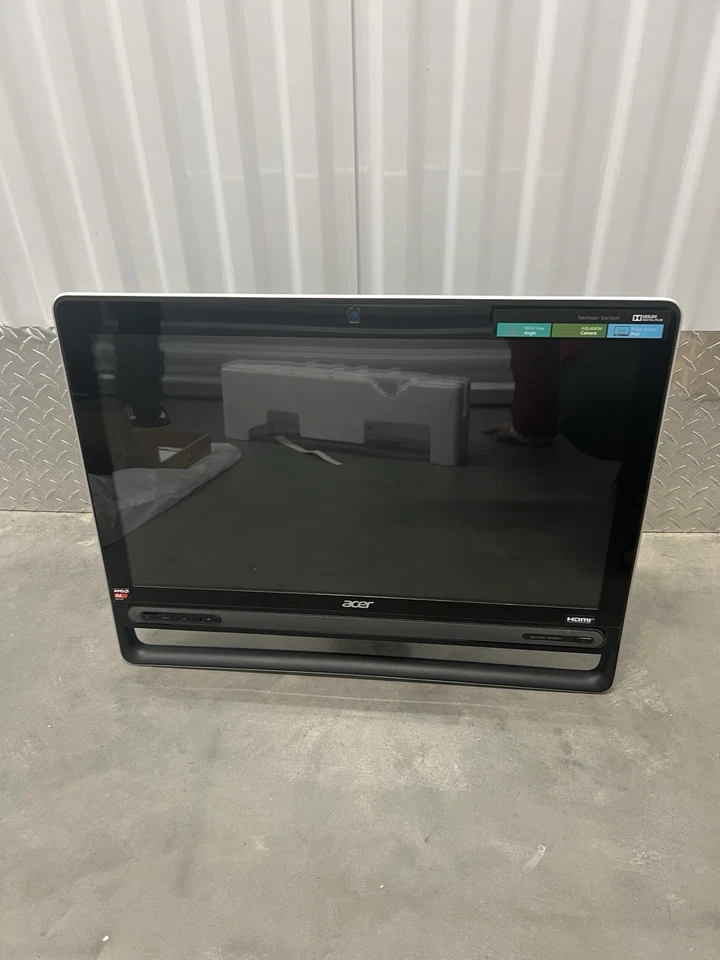 ACER ASPIRE Z3-105 DESKTOP COMPUTER PC ALL-IN-ONE 23" TOUCH SCREEN AMD A4 Win 8 - Image 2 of 4