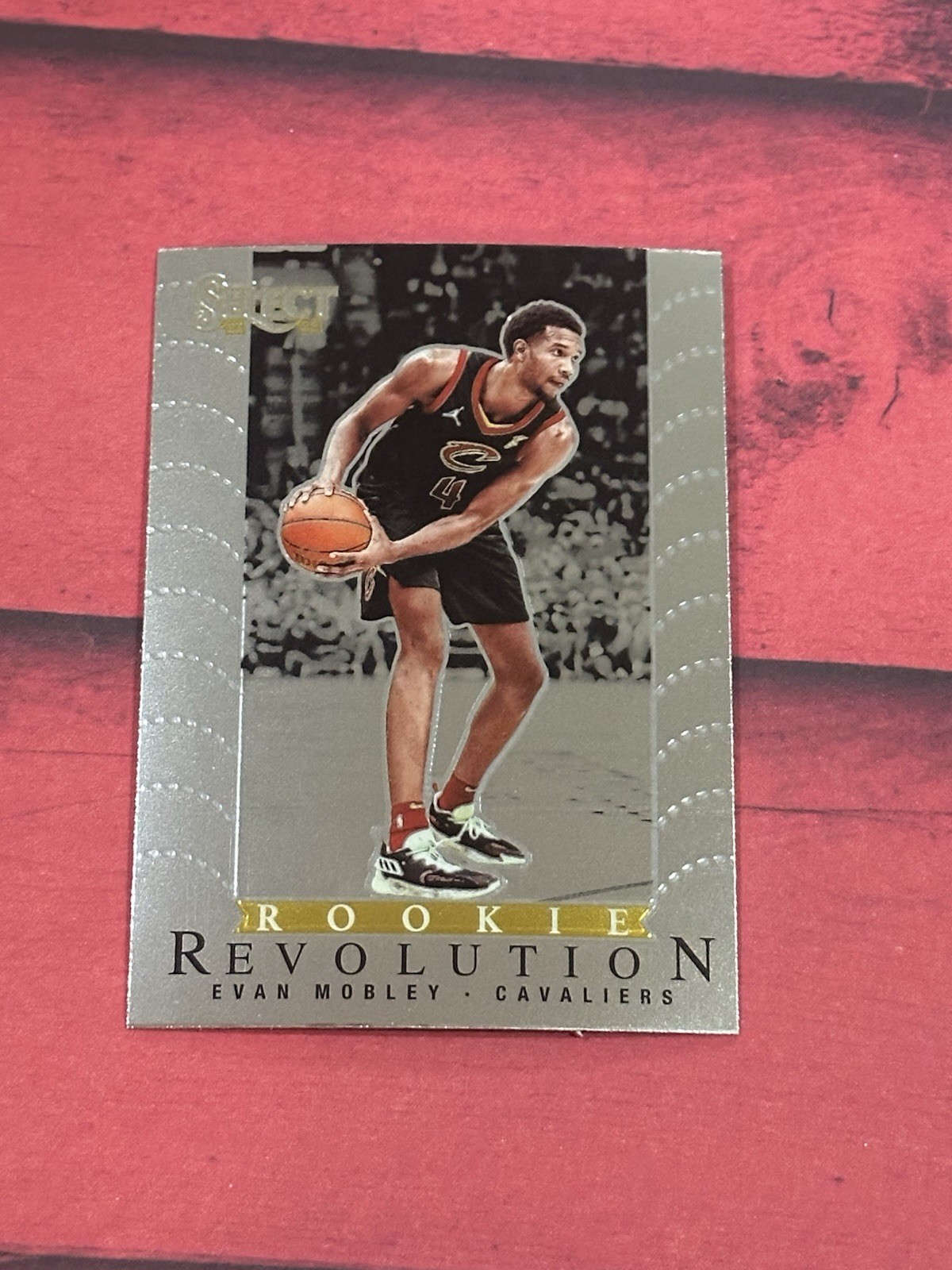 2021-22 Panini Select Evan Mobley Rookie Revolution #12 Cleveland Cavaliers RC Q
