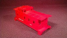 LIONEL POST WAR 6167 SP TYPE CABOOSE SHELL - LIONEL LINES - RED PLASTIC