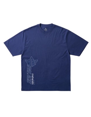 Palace X Maharishi Temple Star KOM OR T Shirt Blue/White Size