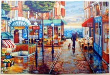 Rainy Day Stroll by John OBrien 1000pc Generi...