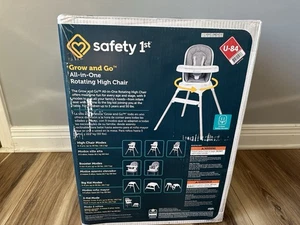 Safety 1st Grow and Go 360 Degree Rotating 9-in-1 High Chair Washable Adjustable