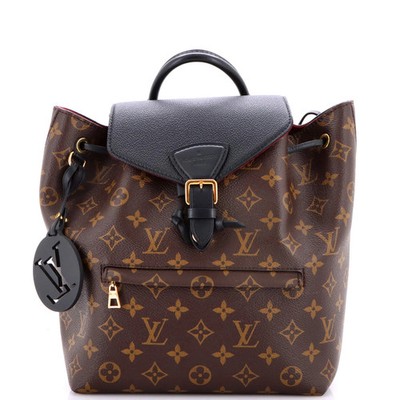 Louis Vuitton Montsouris NM Backpack Monogram Canvas with Leather PM