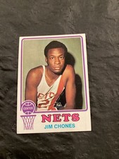 1973-74 Topps BSKB - #259 Jim Chones/Nets (RC) EX/MT