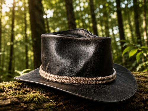 Arthur Morgan Cowboy Hat RDR2 Replica Genuine Cowhide Leather New