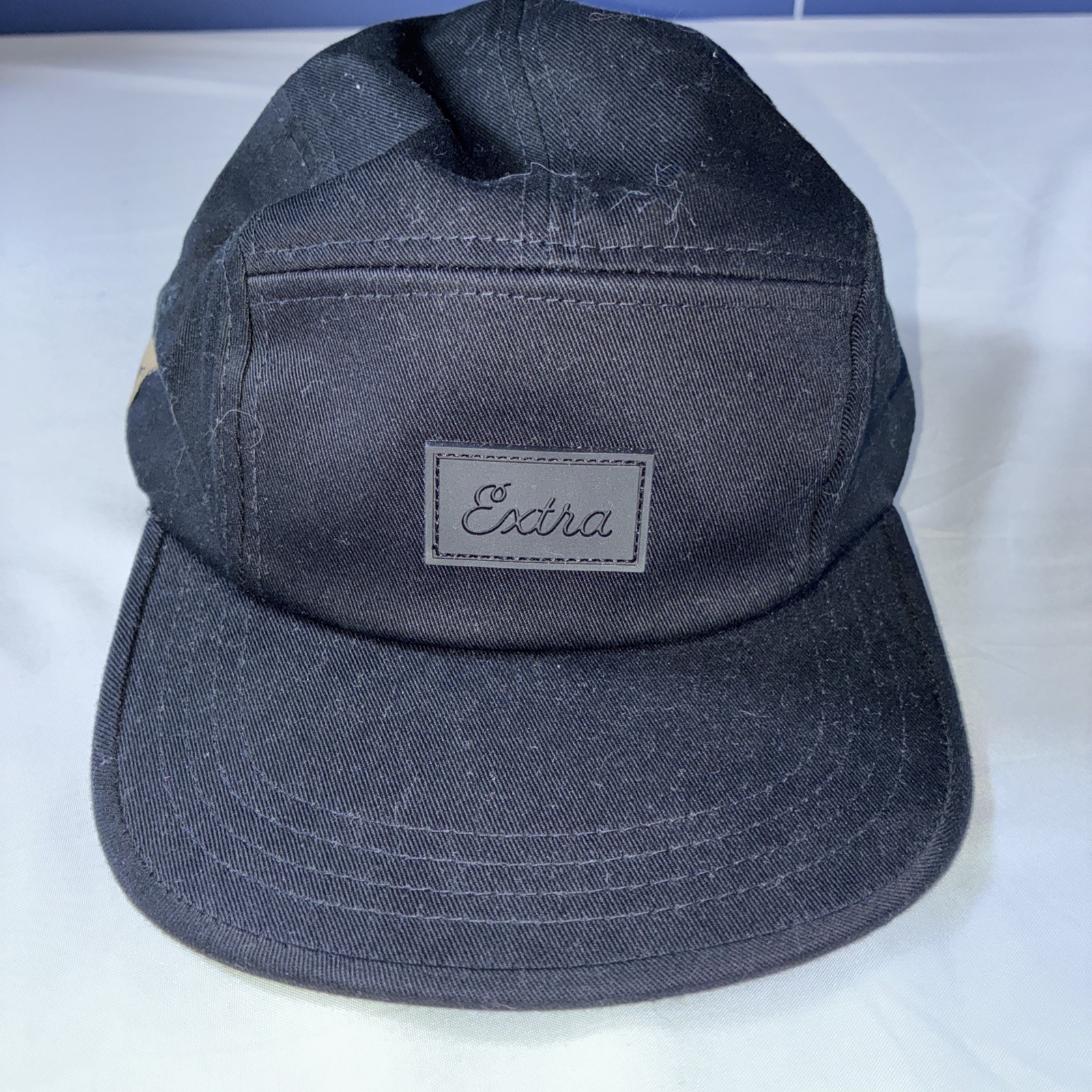 Chipotle 5 Panel Extra All Black Adjustable Strap… - image 1