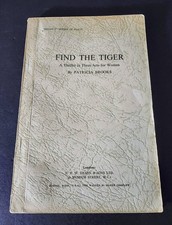 1961 Patricia Brooks Find the Tiger A thriller in three acts for women