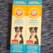 Arm Hammer Fresh Breath Dog Toothpaste Paste Adult All Breeds 2.5 oz