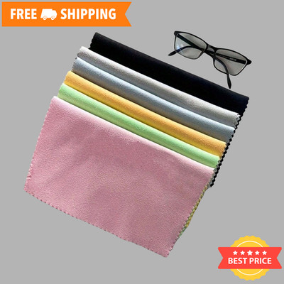 10pcs Glass Cleaning Cloth Microfiber Cleaning Cloth for Window Eyeglass Kitchen