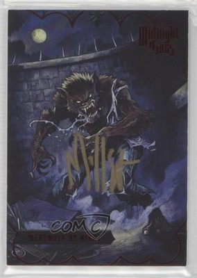 2023 Fleer Ultra Midnight Sons Red Paskal Millet Werewolf by Night Auto 01pz