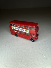 Vintage Matchbox Series No. 5 Routemaster Bus Longlife BP Lesney England 1966