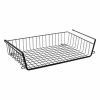 5Five Simply Smart Hang Shelve HäNgekorb EinhäNgekorb Korb Regal Schwarz 51.5 Cm