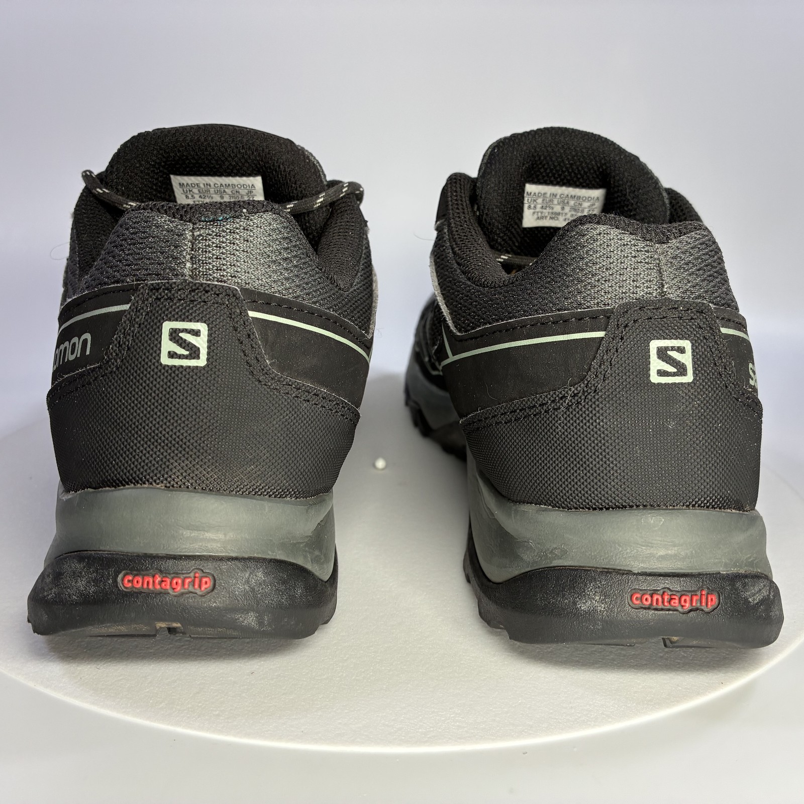 Scarpe Salomon Pathfinder Uomo Taglia 9 Trail Hiking Contagrip 414115 Sneakers