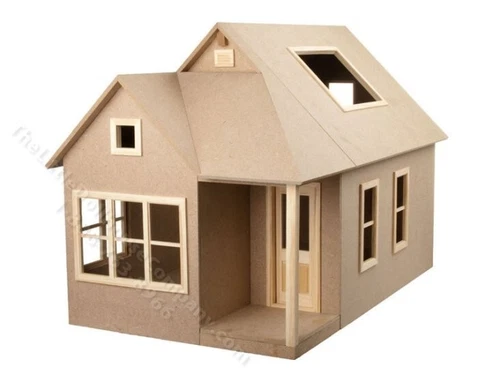 Three Gables Dollhouse Kit 1:12 Scale by Houseworks