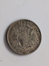 1941 Great Britain Silver 1/2 Crown 