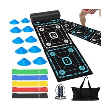 YGORTECH Agility Ladder Speed Training Equipment Set-15ft Non-Slip Agility Tr...