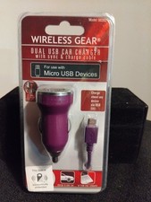 Wireless Gear Dual USB Car Charger With SYNC ...