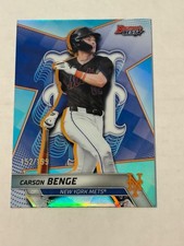 2025 Bowman's Best - Top Prospects Carson Benge #TP-22 Aqua Refractor /199 (RC)