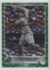 2022 Topps Series 1 Green Foil /499 Jorge Alfaro #36 ut4