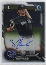 2016 Bowman Chrome Prospects Auto Sam Howard #BCAP-SH Auto 0ot5