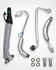 4PCS Turbo Oil Return Drain Feed Line Kit - Fits 2011-2021 Chevy Cruze Sonic