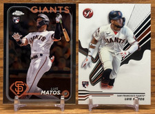 LUIS MATOS Pristine Rookie LOT | 2024 Topps Chrome + Pristine SF GIANTS
